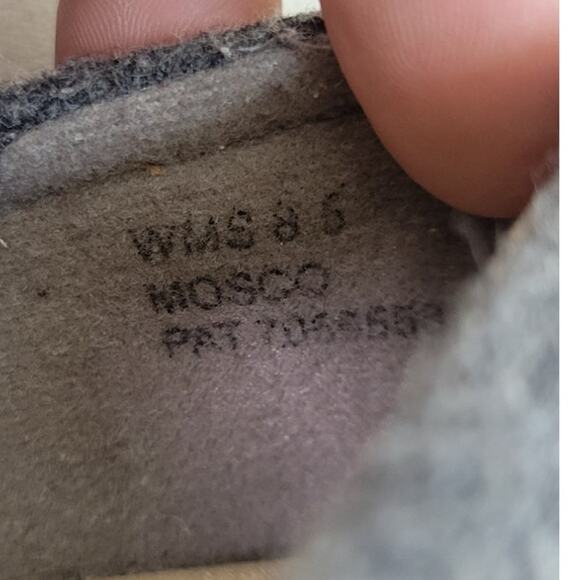 Report Shoes Womens 8.5 Gray Flats Slip On Casual Relaxed Modern Shoe Gay Wool - Picture 8 of 9